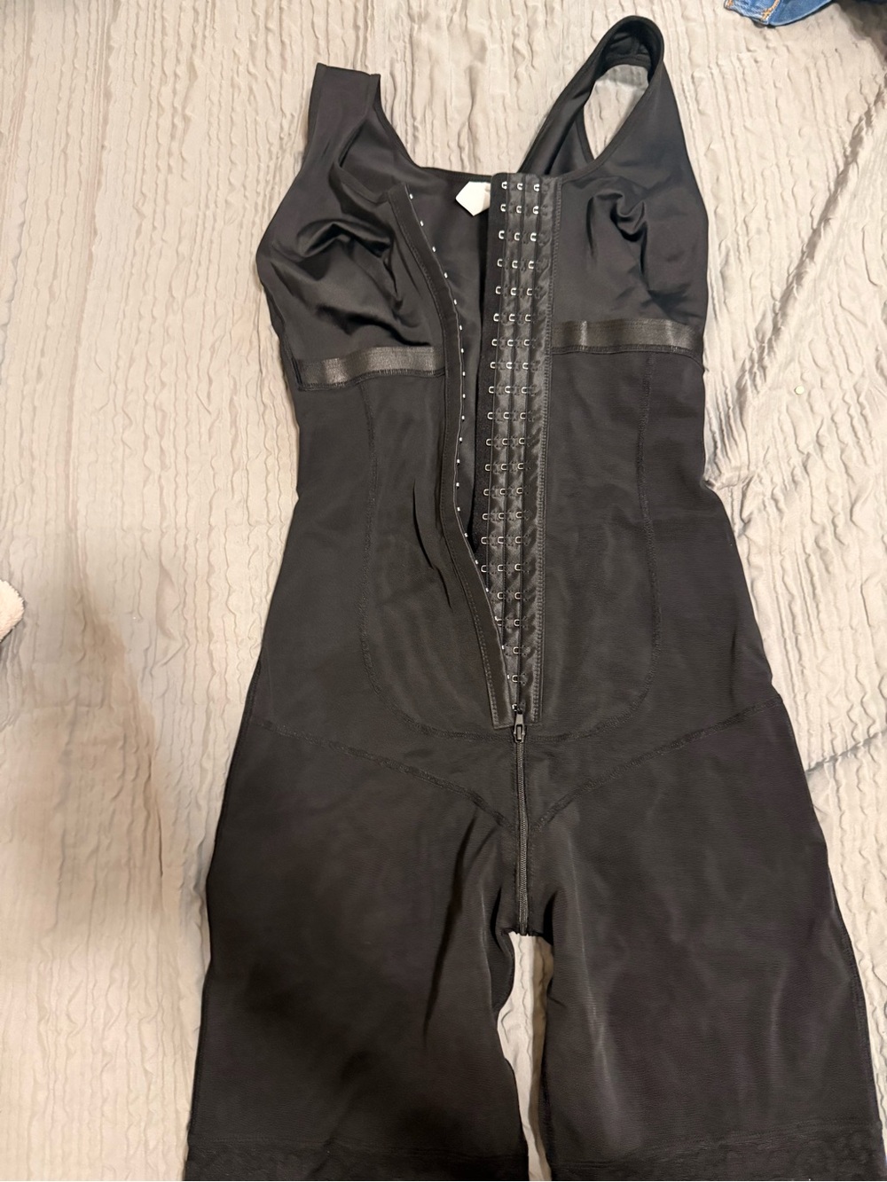 SHEIN Black Full-Body Shaping One-Piece Bodysuit